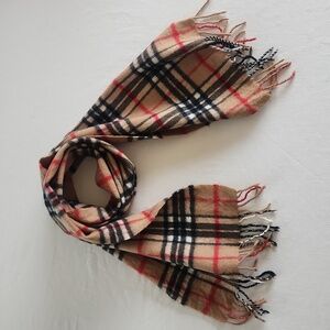 Lochmere Cashmere Scarf - Camel Thomson Tartan ❄️